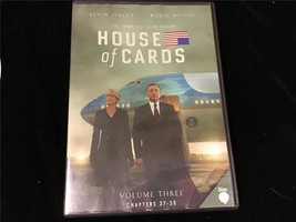DVD House of Cards Volume 3 Chapters 27-39 Kevin Spacey, Robin Wright 4 Discs - £7.85 GBP