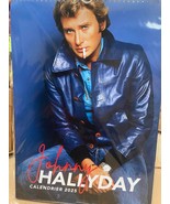 Johnny Hallyday (French) A3 Calendar 2025 - Entertainment - Month To View - $15.90