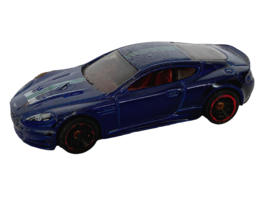 Hot Wheels 2010 Aston Martin DBS Toy Car Dark Blue Loose Diecast - $3.99