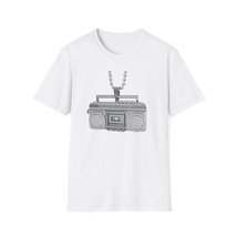 Unisex T-Shirt w/ Diamond Stereo Chain Design - $29.99
