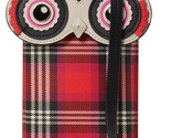 Kate Spade Blinx North South Phone Owl Plaid Crossbody ~NWT~ - £88.74 GBP