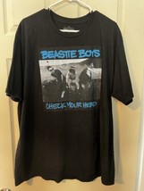 Beastie Boys Check Your Head Black T Shirt 2XL XXL Rap Hip Hop NYC Yauch - $15.00
