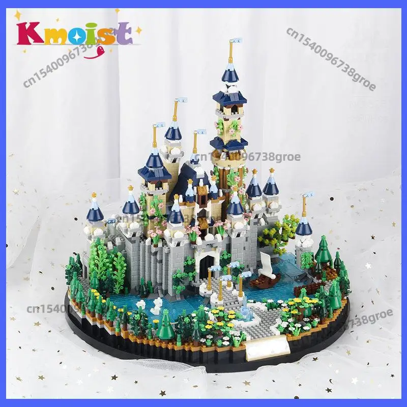 3600PCS Creative City Fairytale Princess Castle Building Blocks Micro Particle - £54.53 GBP+