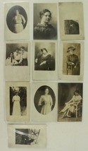 Vintage Postcard RPPC Women Ladies Portrait Period Costume Loom Farm Field 10PC - £23.59 GBP
