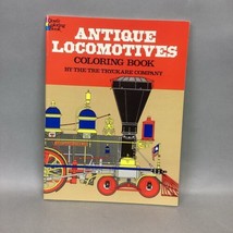 Vintage 1976 Antique Locomotives Coloring Book by Dover - New - $14.90 CAD