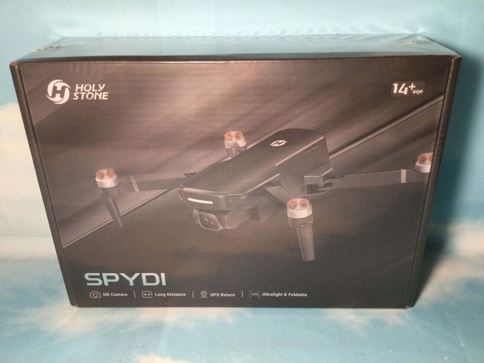 Holy Stone HS360S SPYDI Foldable GPS Drone with 4K UHD Camera Long Range RTH RTF - £126.78 GBP