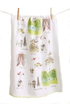 Anthropologie Vintage Linea Carta New York Dishtowel Mom Wedding Shower ... - $20.71