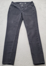 Seven7 Jeans Women&#39;s 8 Black Denim Cotton 5 Pockets High Waisted Comfort... - $20.29