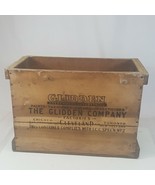 Antique Wood Box Glidden Company Varnish Colors Paints Wooden Vintage - $1,368.12 MXN