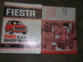 1980 Ford Fiesta Voiture Service Atelier Réparation Manuel Set Usine OEM Livres - £19.60 GBP