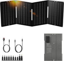 60W Solar Panel Charger for Outdoor Camping Solar Battery Waterproof High Effici - £185.85 GBP