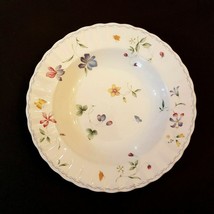 Mikasa Maxima Sorrento 9&quot; Soup Bowl Super Strong Fine China Butterfly Floral - £15.72 GBP