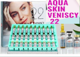 1 Box Aqua Skin + Veniscy 22 (Exp 05/2025) Free Shipping - £135.09 GBP