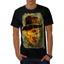 Wellcoda Crazy Sir Dead man Mens T-shirt, Cigar Graphic Design Printed Tee - £15.05 GBP+