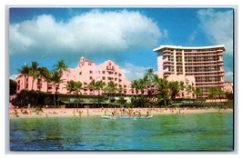 Royal Hawiian Hotel Waikiki Hawaii HI UNP Chrome Postcard S7 - £3.08 GBP