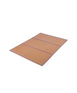  Japanese Tatami Mat, 80 x 55 in Foldable Handwoven Natural Rattan Tatam... - $112.63