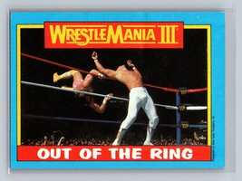 Out of the Ring #55 1987 Topps WWF - £1.59 GBP