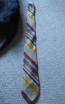 VTG Prince Frederics 100% Polyester Tie Stripe - £7.88 GBP