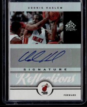 2005 Upper Deck Reflections #52 Udonis Haslem Autograph Excellent / Raw - £35.61 GBP