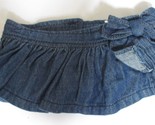 Build A Bear Workshop Denim Skirt With Side Bow - $8.90