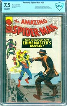 Amazing Spider-Man #26 (1965) CBCS 7.5 --1st Crimemaster &amp; Patch; Lee/Ditko CGC - £385.29 GBP