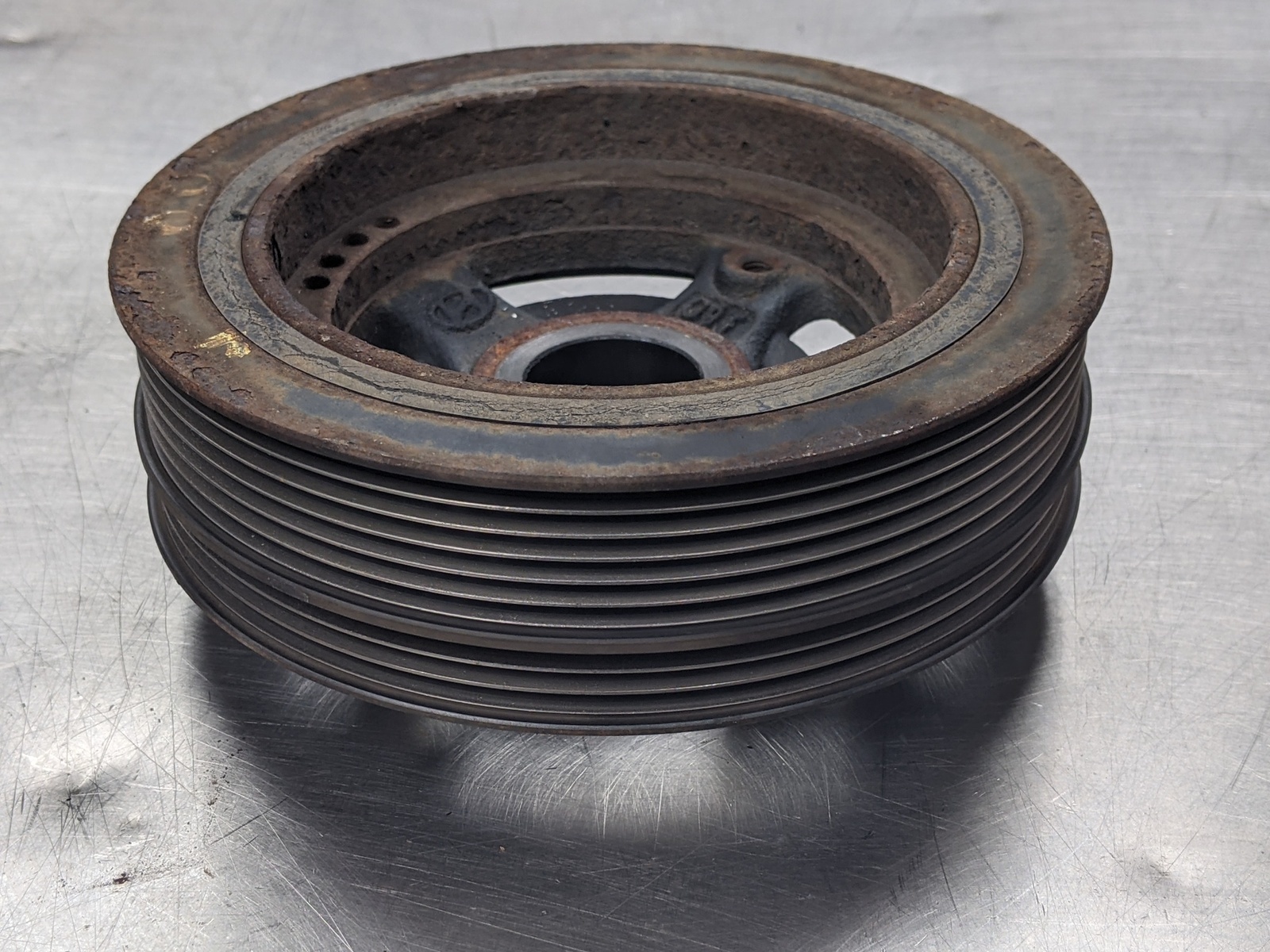 Crankshaft Pulley For 17-18 Hyundai Santa Fe Sport  2.0 231242GGA0 Turbo - $39.55