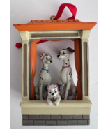 Disney Sketchbook Ornament 101 Dalmatians Pongo Perdita &amp; Pup in Window ... - $1,454.76 MXN