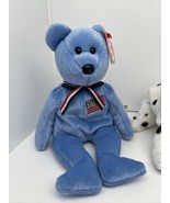 TY Beanie Baby America, Rescue, &amp; Courage 9/11 Tribute to Red Cross, NY ... - £22.18 GBP