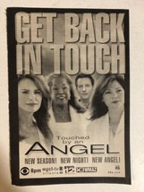 Touched By An Angel Tv Guide Print Ad Valerie Bertineli Della Reese TPA25 - $5.93