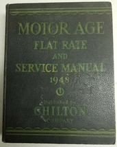 1948 Motor Age Flat Rate and Service Manual - £30.95 GBP