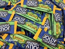 Jolly Rancher APPLE STIX 30 pieces Apple Jolly Ranchers STICKS bulk hard candy - £11.94 GBP