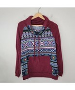 12PM by Mon Ami | Aztec Cowl Neck Sweater, size large - £15.20 GBP
