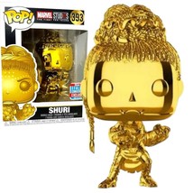 Funko Pop! Marvel Studios: SHURI 2018 Fall Convention exclusive, Gold Lt... - $19.00