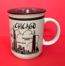 That Toddlin Town Illinois Coffee Mug Cup Landmarks Souvenir - £7.76 GBP
