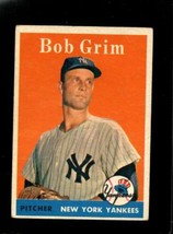 1958 TOPPS #224 BOB GRIM VG+ YANKEES *NY8980 - $3.68