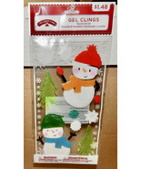 Christmas Gel Clings For Windows You Choose Type Holiday Time Many Sizes... - $1.75 CAD