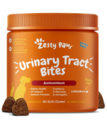 Zesty Paws Urinary Cranberry Bites for Dogs Bladder 90 pcs Chicken Flavor - $23.47
