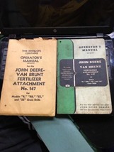 John Deere Model Van Brunt Fertilizer          Operators Manual - $19.99
