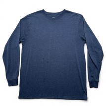 Arborwear Mens Large T-shirt Blue Dri Release Long Sleeve Crew Neck Work... - $14.00