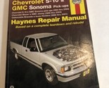 Haynes Pick Ups Chevy S-10 GMC Sonoma BLAZER GMC JIMMY Repair Manual 24071 - £11.24 GBP