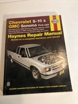 Haynes Pick Ups Chevy S-10 GMC Sonoma BLAZER GMC JIMMY Repair Manual 24071 - £10.99 GBP