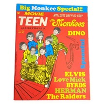 Movie Teen Illustrated Feb 1968 Jefferson Airplane, Monkees, The Doors, Jagger - $22.72