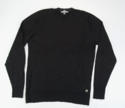 Smartwool Front Range Lightweight Crew Sweater Men’s Sz M Black Merino Wool - $26.55