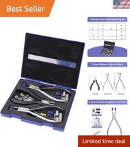 Rimless Eye Glass Repairing Kit, Glasses Repair Kit, Eyeglass Repair Pli... - $66.59