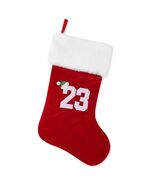 BELISHMIE 20-Inch Red Christmas Stocking Gold Embroidered Number 23 - $124.26 MXN BELISHMIE 20-Inch Red Christmas Stocking Gold Embroidered Number 23 - $124.26 MXN