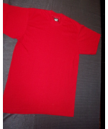 NWOTs Screen Stars 50/50 RED SHORT SLEEVE SHIRT MEDIUM - $6.35 CAD