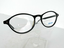 Thema T-136 (C02) Shiny Black 49 x 20 140 mm BUDGET Eyeglass Frames - £14.92 GBP