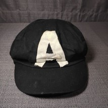 Something Special LA Newsboy Hat Black w/ Patchwork &quot;A&quot; Lightweight Poly... - $202.88 MXN