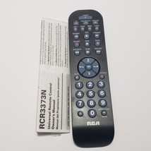 RCA Universal Remote Control 3 Device Model RCR3373N with Manual - £7.00 GBP