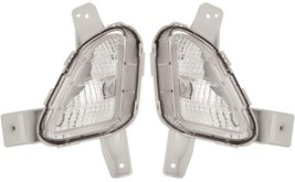FITS HYUNDAI SONATA 2018-2019 DAYTIME RUNNING LAMPS FOG BUMPER LIGHTS PAIR - $85.14